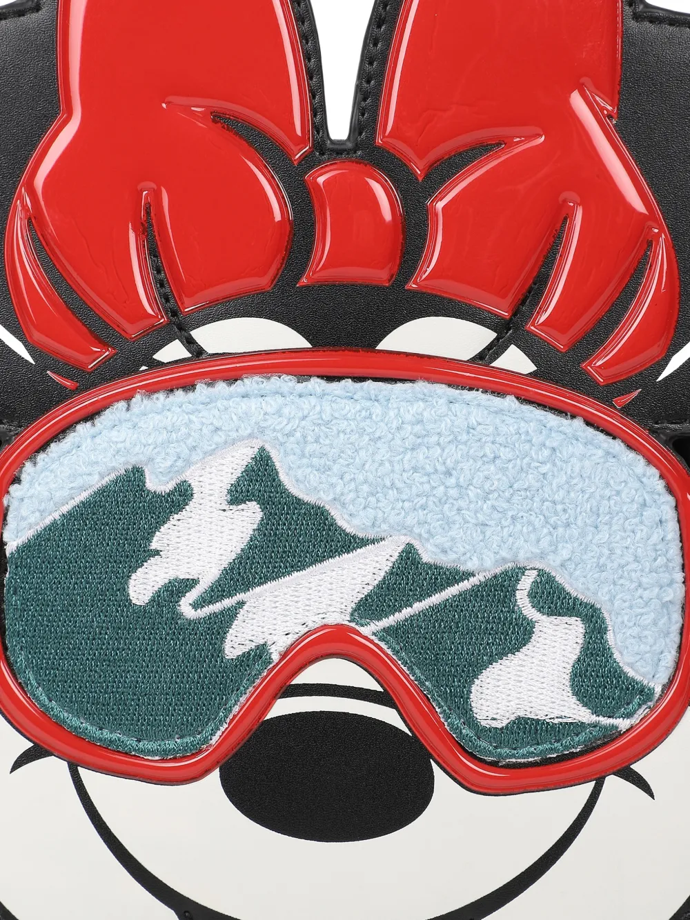 Marc Jacobs Kids Disney Mickey Mouse schoudertas met patch Zwart