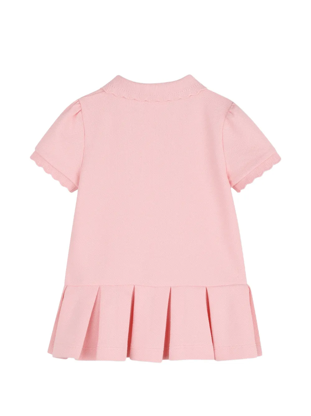 Givenchy Kids Gewelfde polojurk met plooien Roze