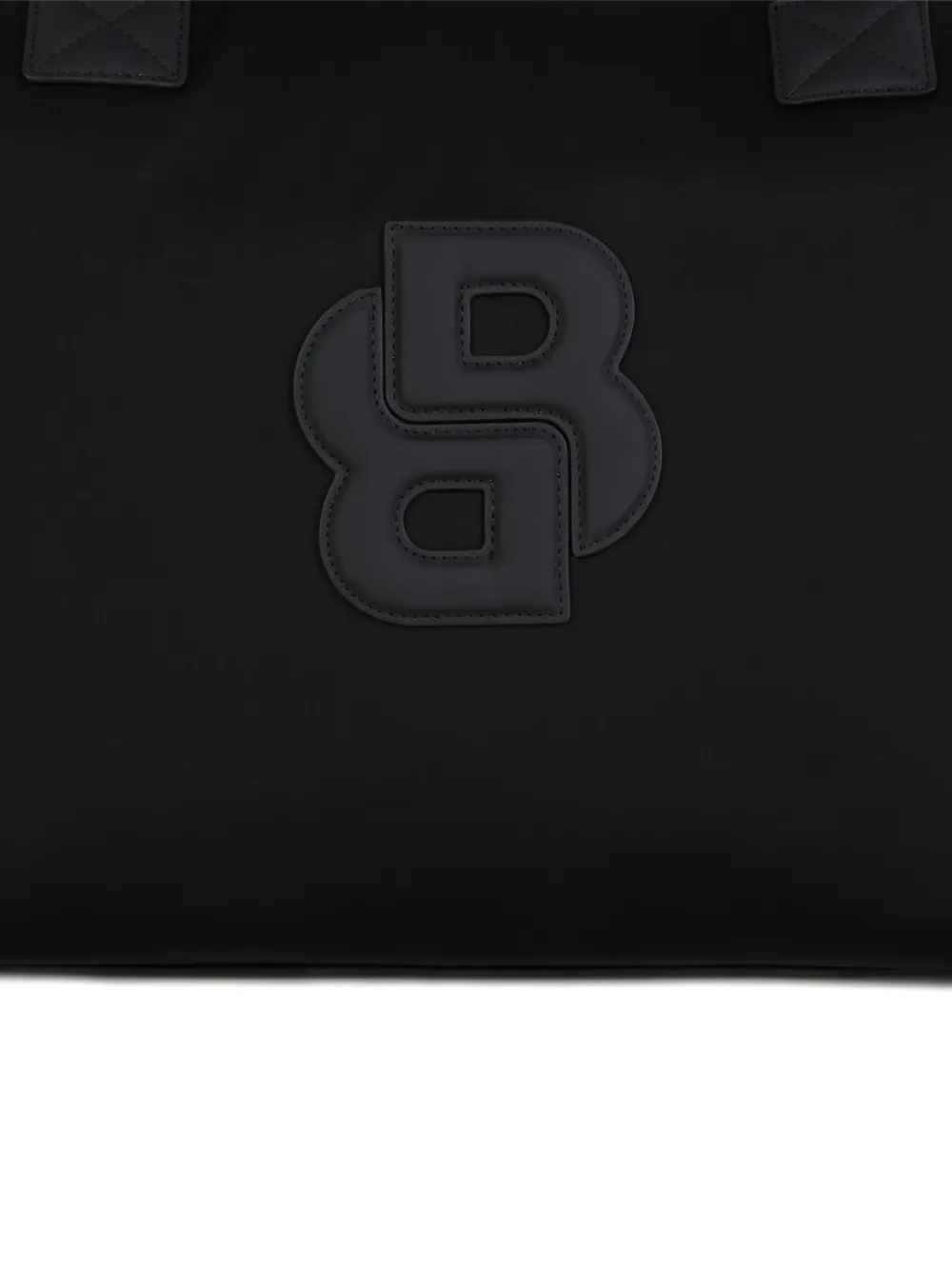 BOSS Kidswear Luiertas met logopatch Zwart
