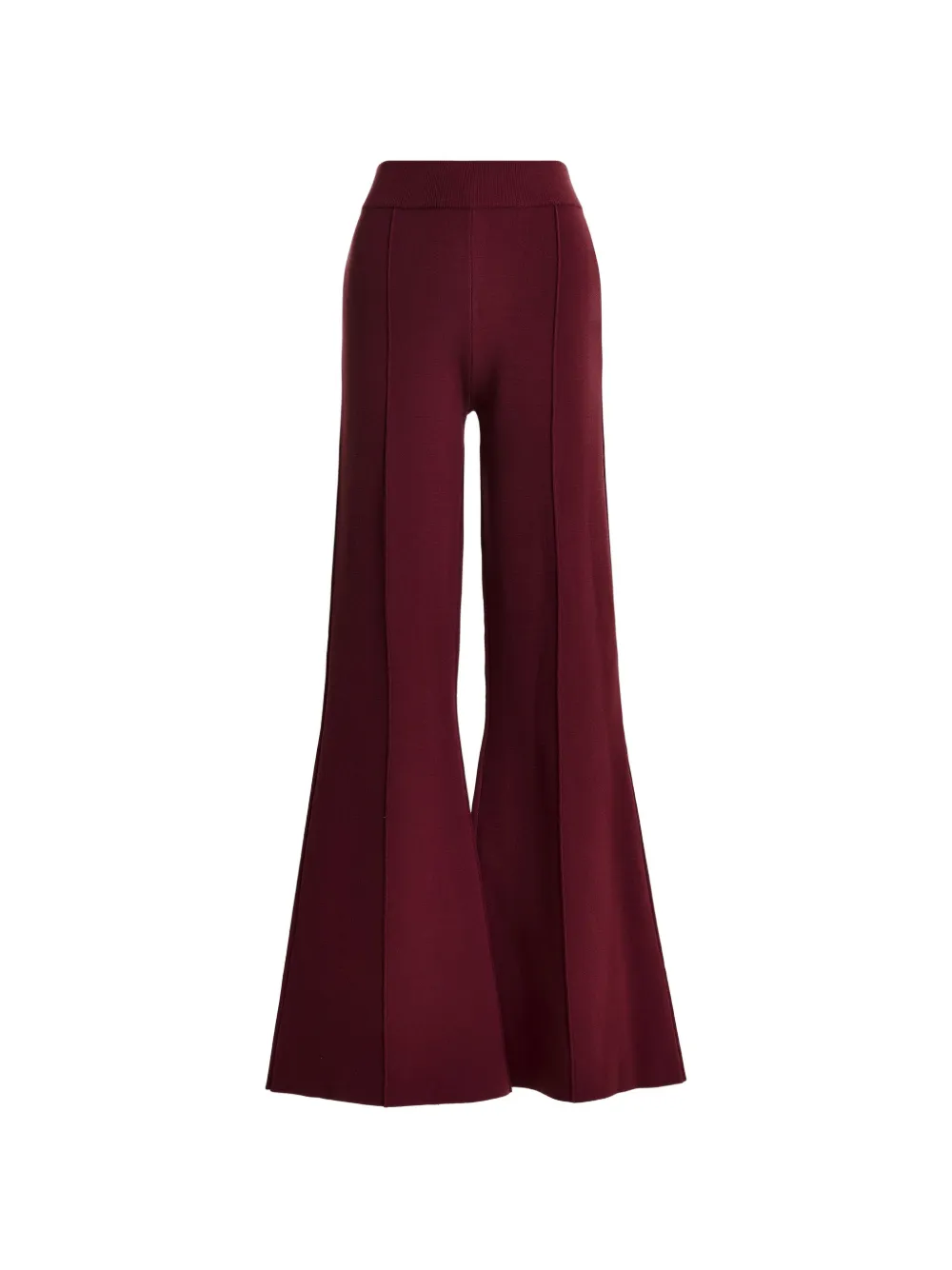 Essentiel Antwerp Pantaloni svasati con pieghe - Rosso