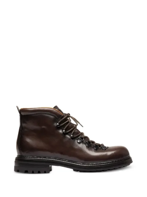 Officine Creative leather lace-up boots