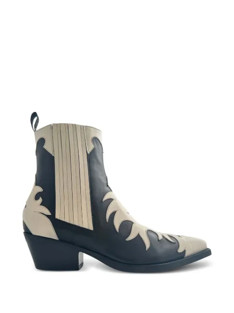 Sartore two-tone Western boots
