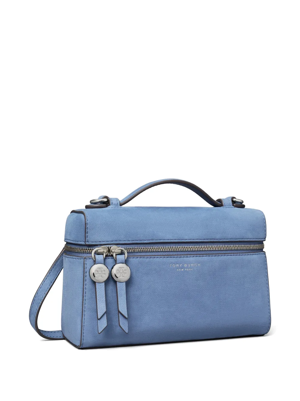Tory Burch Romy mini-tas met handgreep Blauw