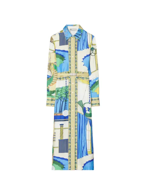 Tory Burch Chemise com estampa em seda