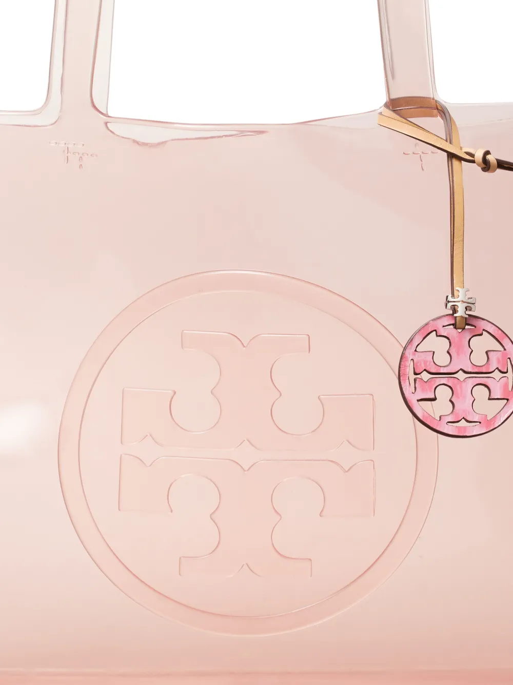 Tory Burch Miller tassenbedel met logo Roze