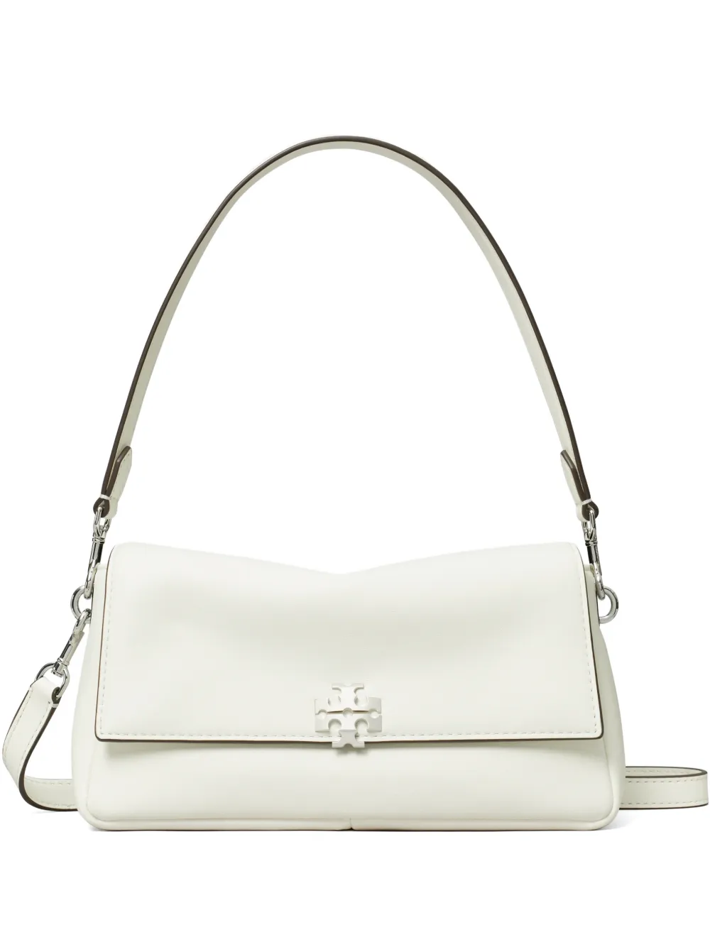 Tory Burch small Charlie shoulder bag - Bianco