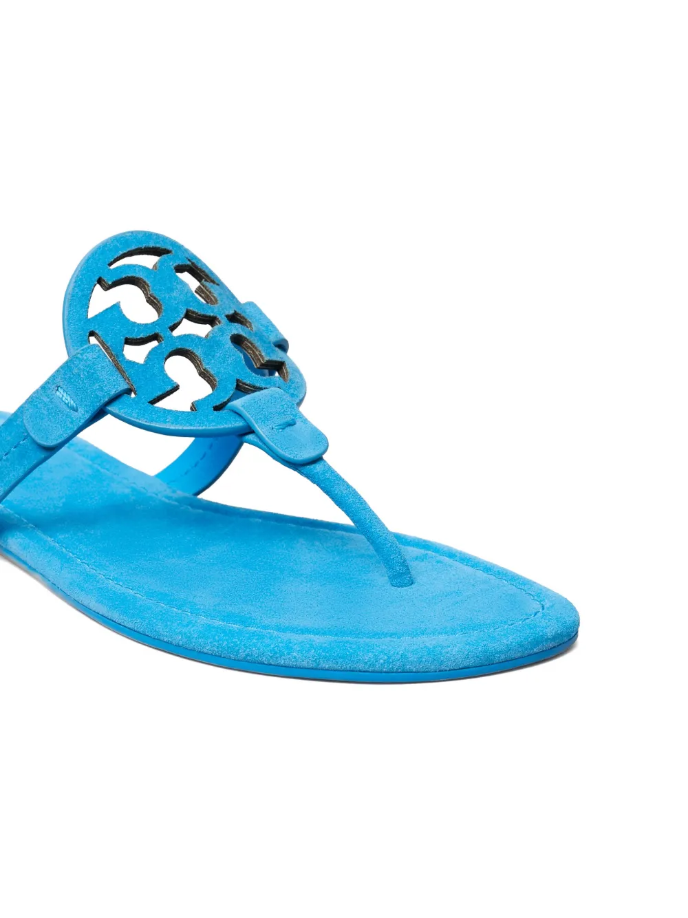 Tory Burch Miller suède sandalen Blauw