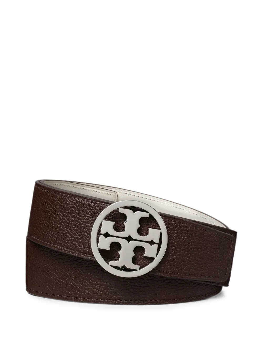Tory Burch Cintura reversibile Miller 1.5" - Marrone