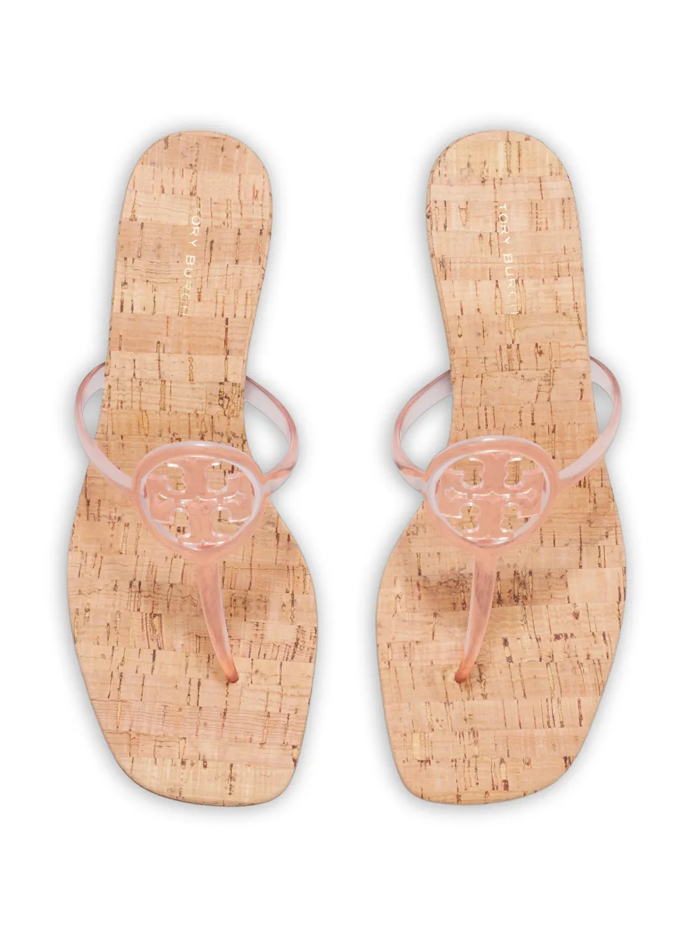 Tory Burch Miller jelly sandalen Bruin