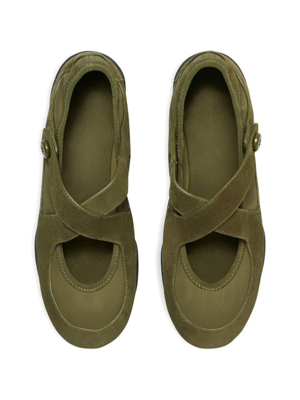 Tory Burch Romy Mary Janes schoenen Groen