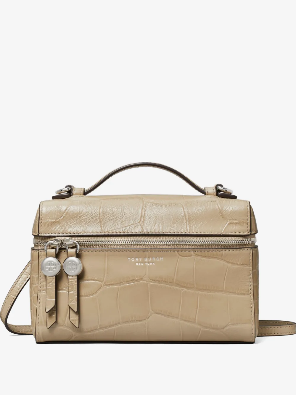 Romy croc-effect mini bag