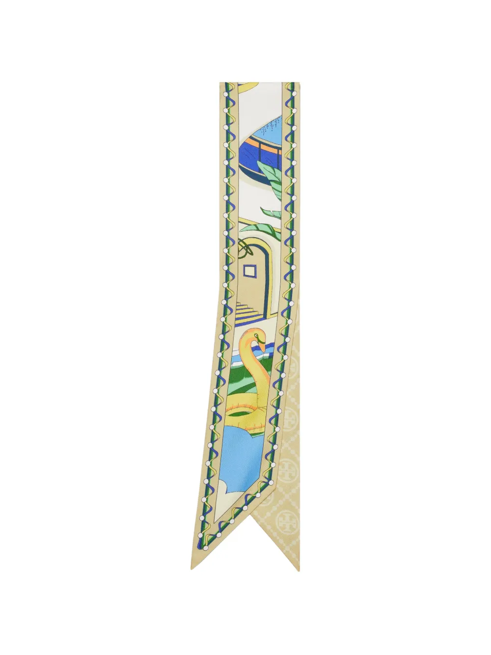 Tory Burch The Pool stropdas Groen