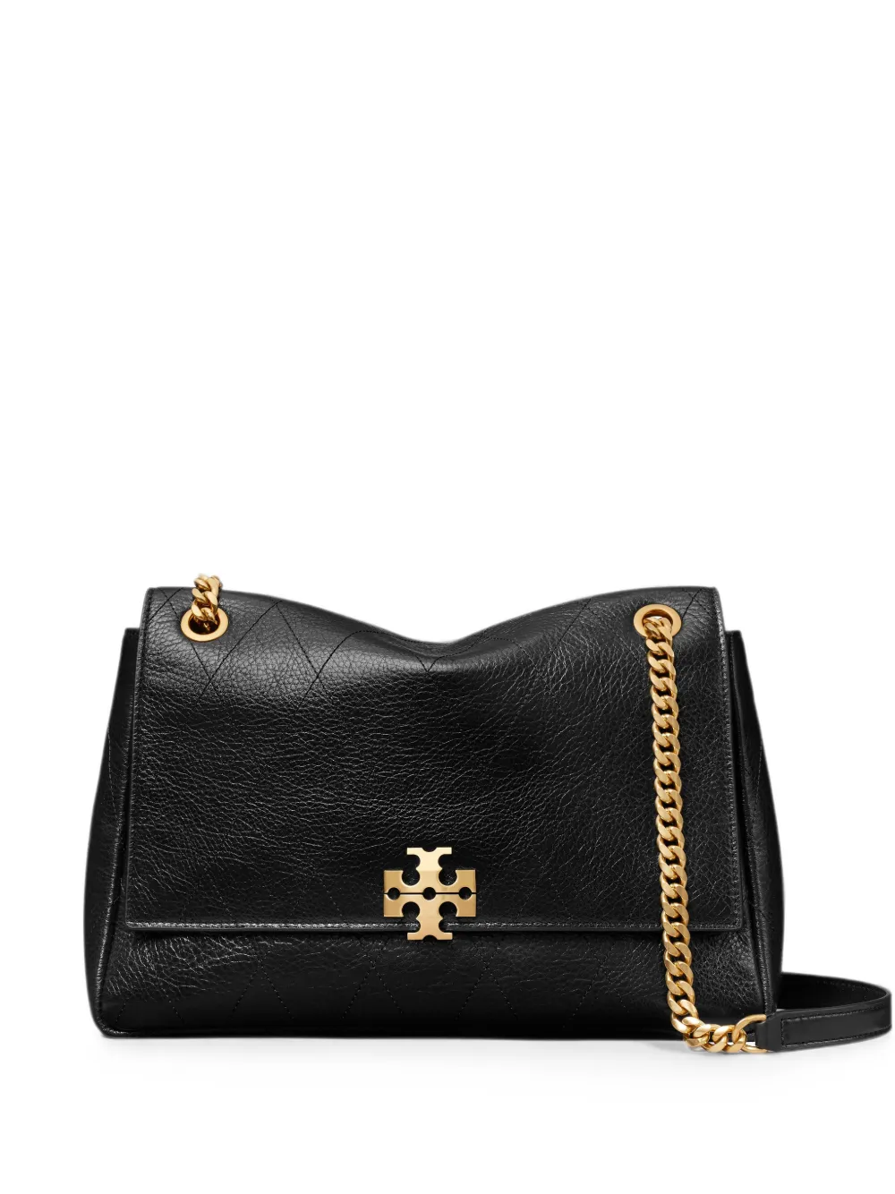 Tory Burch Charlie quilted shoulder bag - Nero