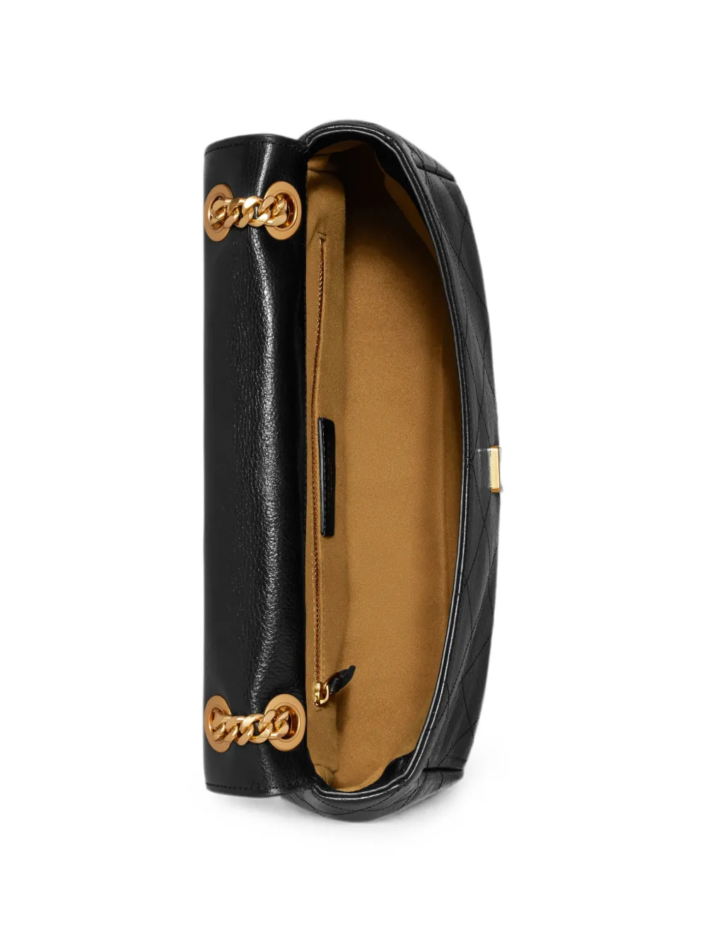 Tory Burch Charlie gewatteerde schoudertas Zwart