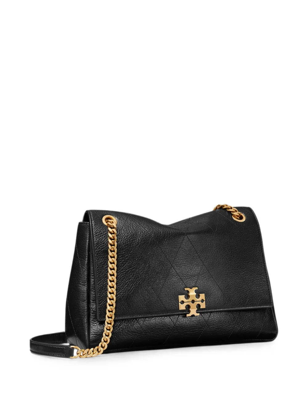 Tory Burch Charlie gewatteerde schoudertas Zwart