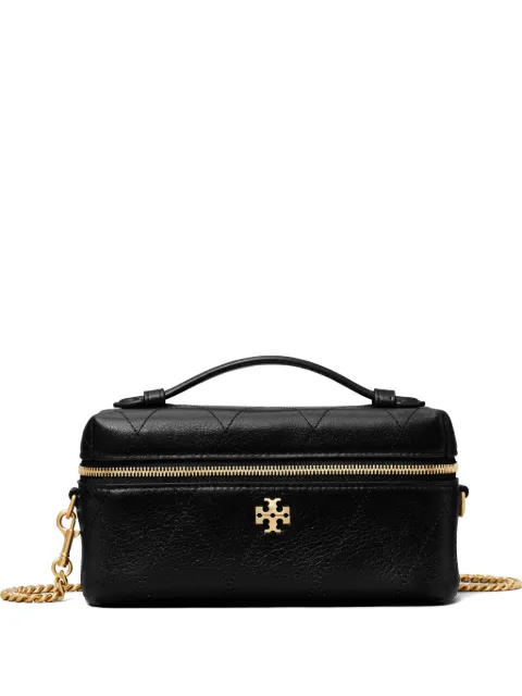 Tory Burch Charlie quilted leather vanity case