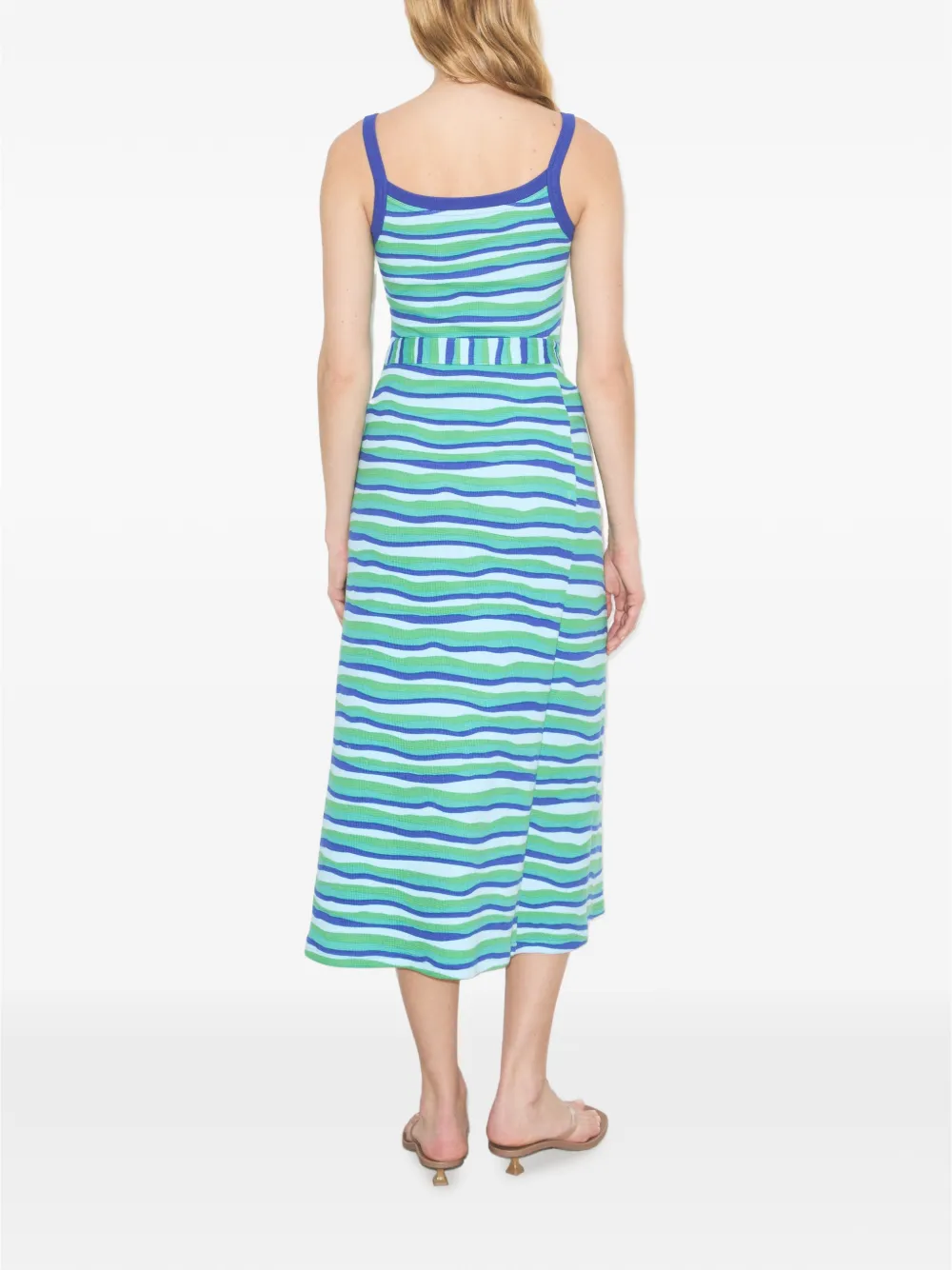 Tory Burch Gebreide wikkelrok Blauw