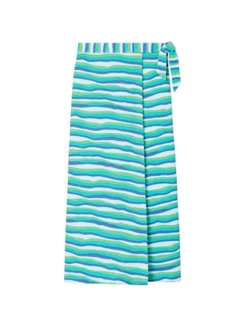 Tory Burch falda tejida cruzada