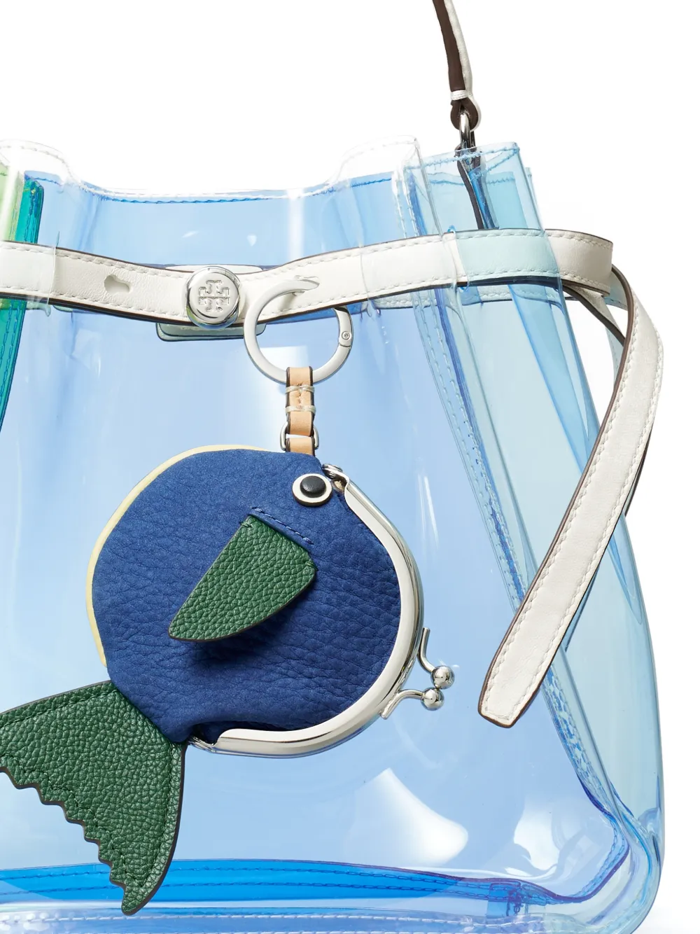 Tory Burch Fish portemonnee Blauw