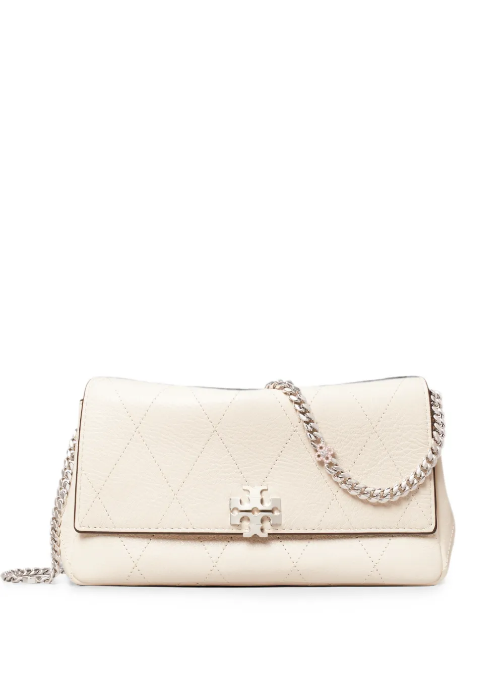 Tory Burch Charlie quilted chain crossbody bag - Toni neutri