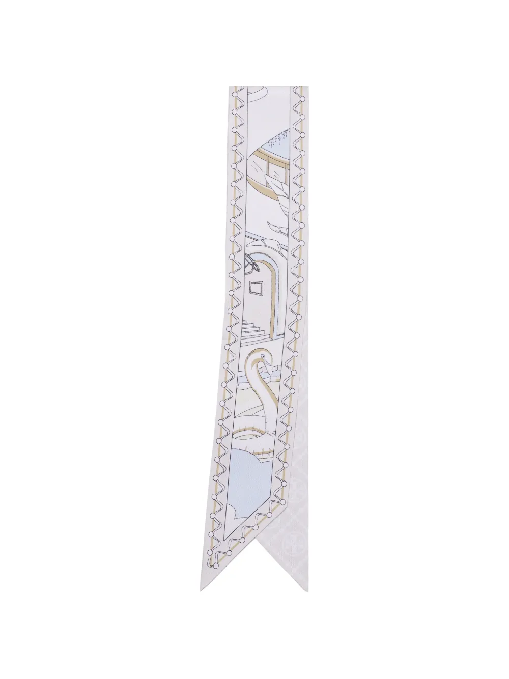 Tory Burch The Pool ribbon tie - Toni neutri