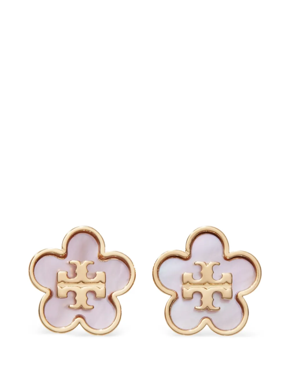 Tory Burch Forget Me Not stud earrings - Oro