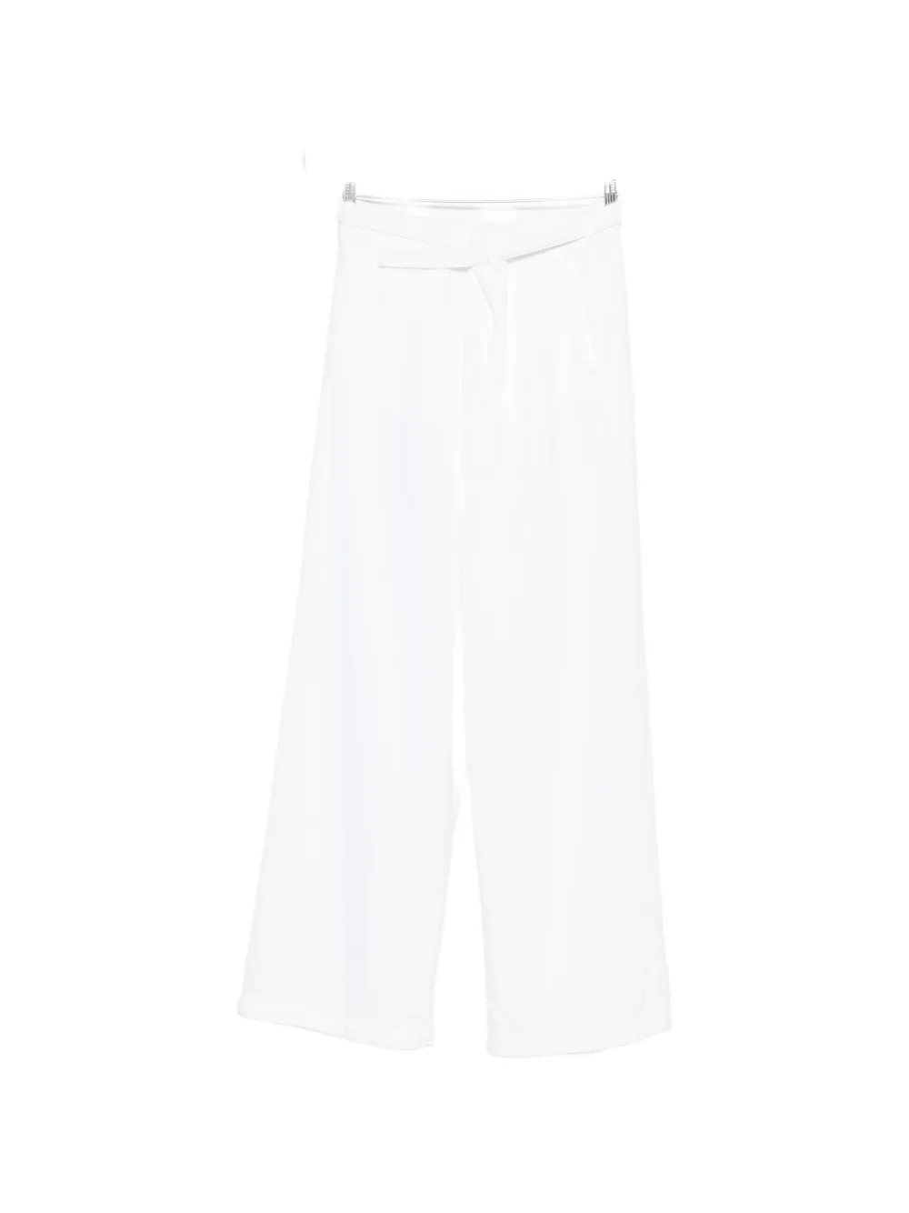 DARKPARK Gaia belted wide-leg trousers - Weiß