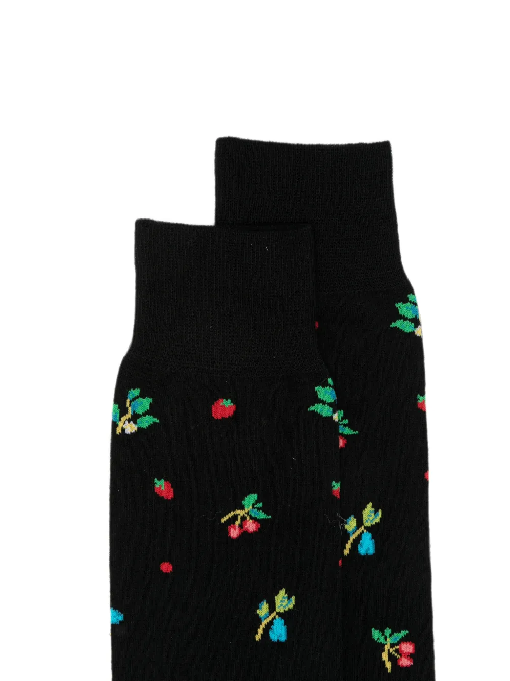 Paul Smith Sokken met fruitpatroon Zwart
