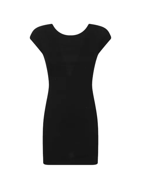 Matteau low-back cap-sleeve dress