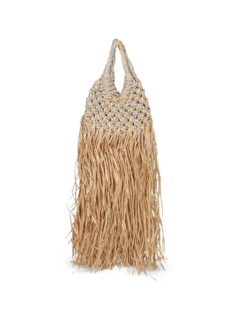 Hibourama Vannifique fringed tote bag