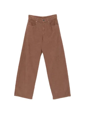 専用 美品BRUNELLO CUCINELLI ブラウン ストレートパンツ Brunello