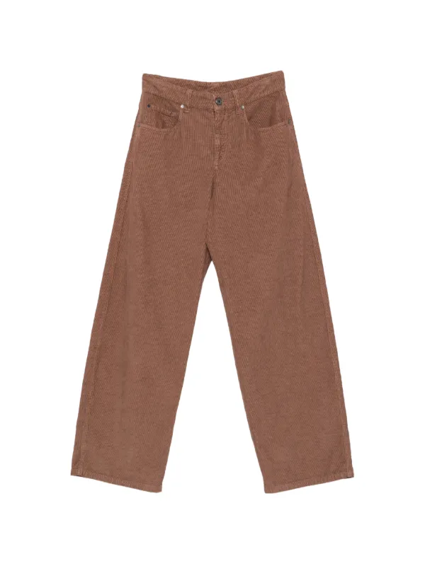 Brunello Cucinelli コーデュロイ パンツ | ブラウン | FARFETCH JP
