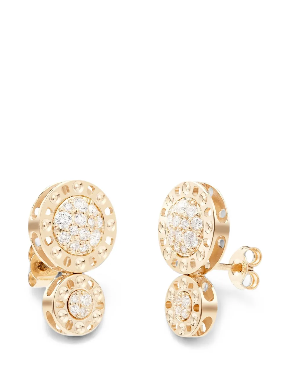 Officina Bernardi Senzatempo Essence diamond earrings - Oro