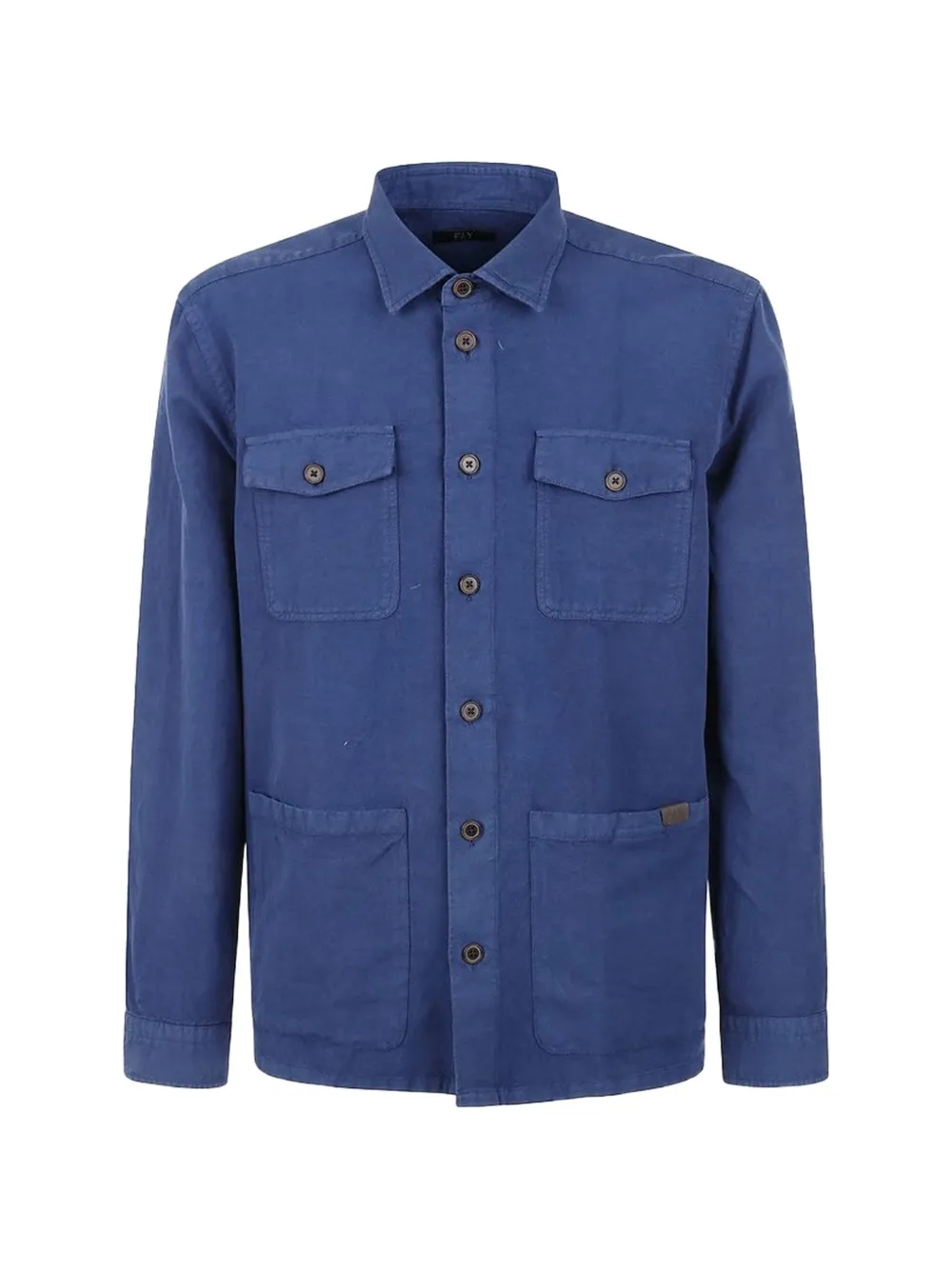 Fay four-pocket shirt - Blu
