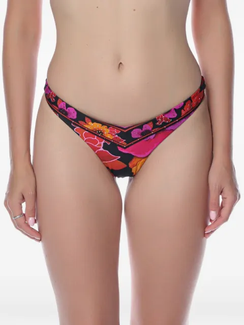 Camilla floral-print bikini bottoms