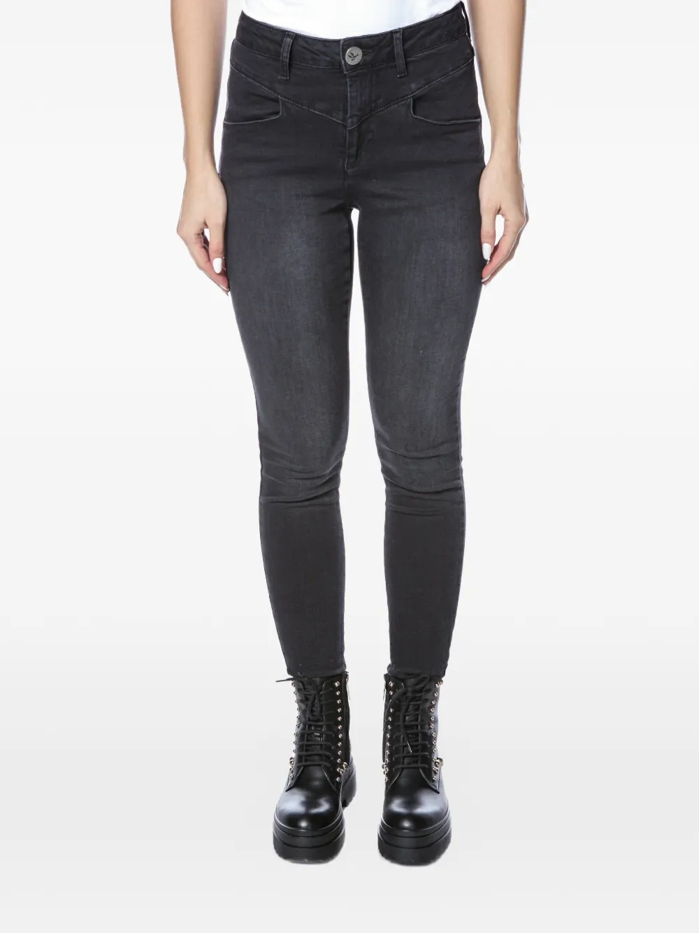 One Teaspoon Preachers skinny-cut jeans - Nero