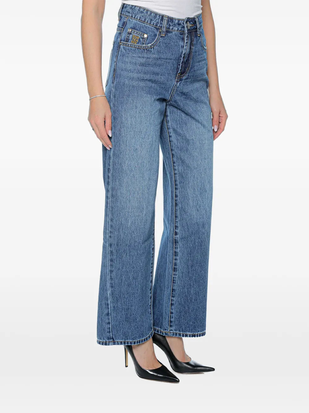 One Teaspoon Baxters wide-leg jeans - Blu