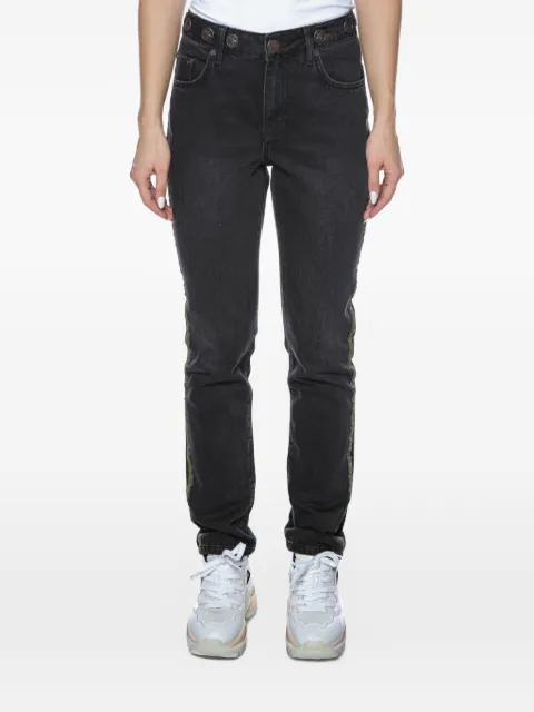 One Teaspoon Awe side-stripe jeans