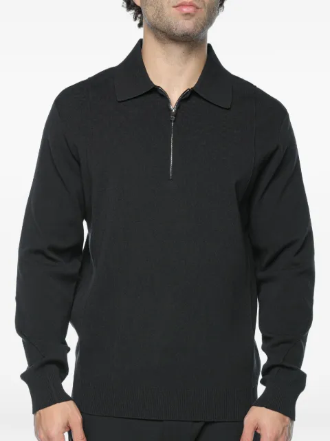 Drykorn Gavvin quarter-zip knitted polo shirt