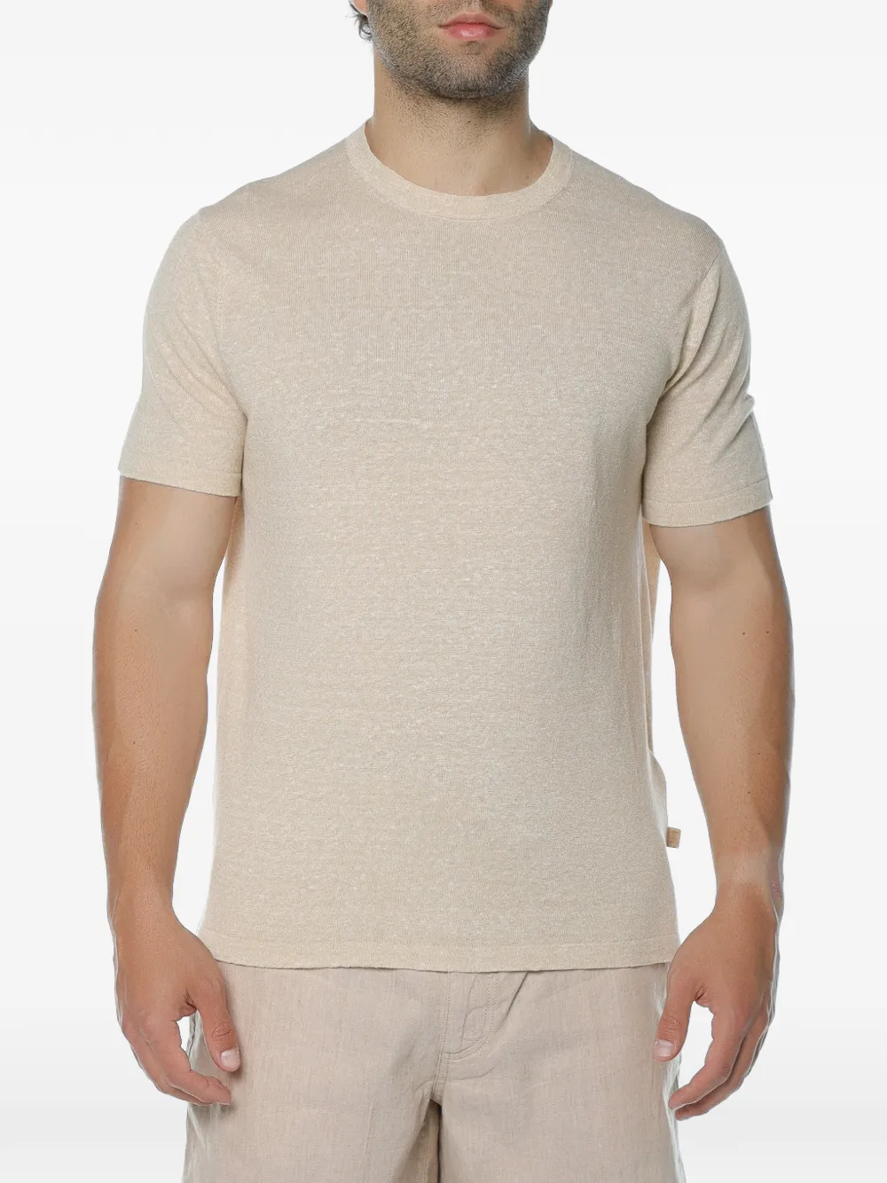 Michael Kors mouline jersey T-shirt - Toni neutri