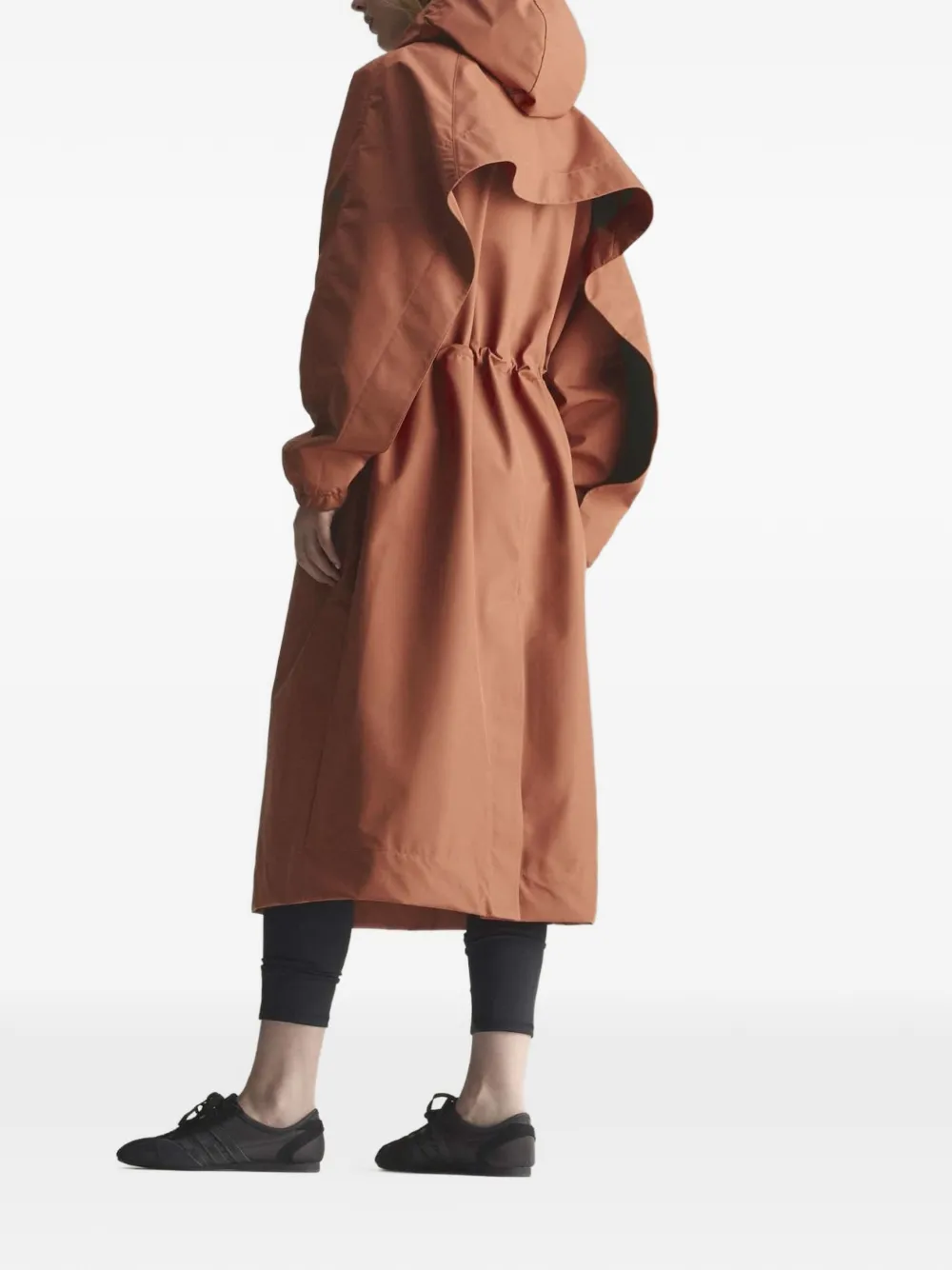 adidas by Stella McCartney Parka met capuchon Oranje