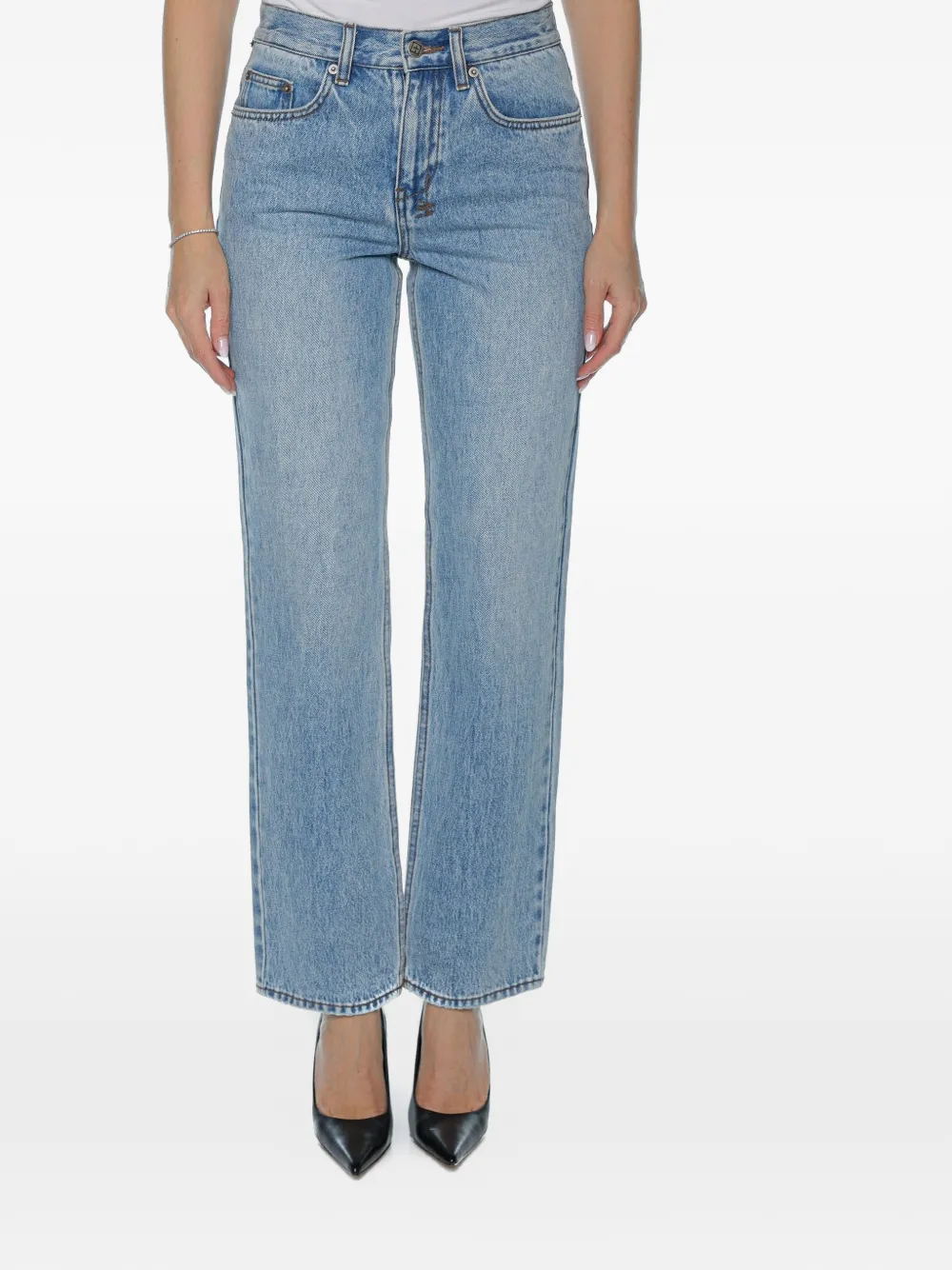 Ksubi Pinup straight-leg jeans - Blu