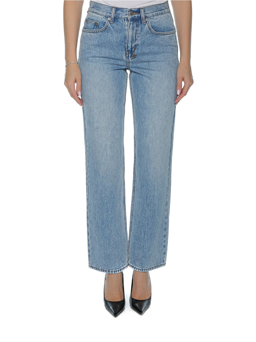 Ksubi Pinup straight-leg jeans - Blau