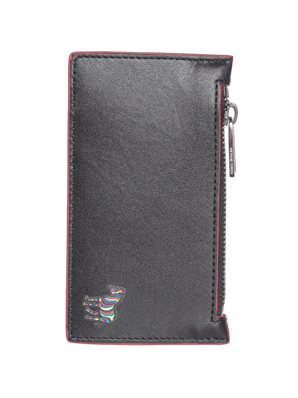 Paul Smith Zebra-motif card holder - Nero