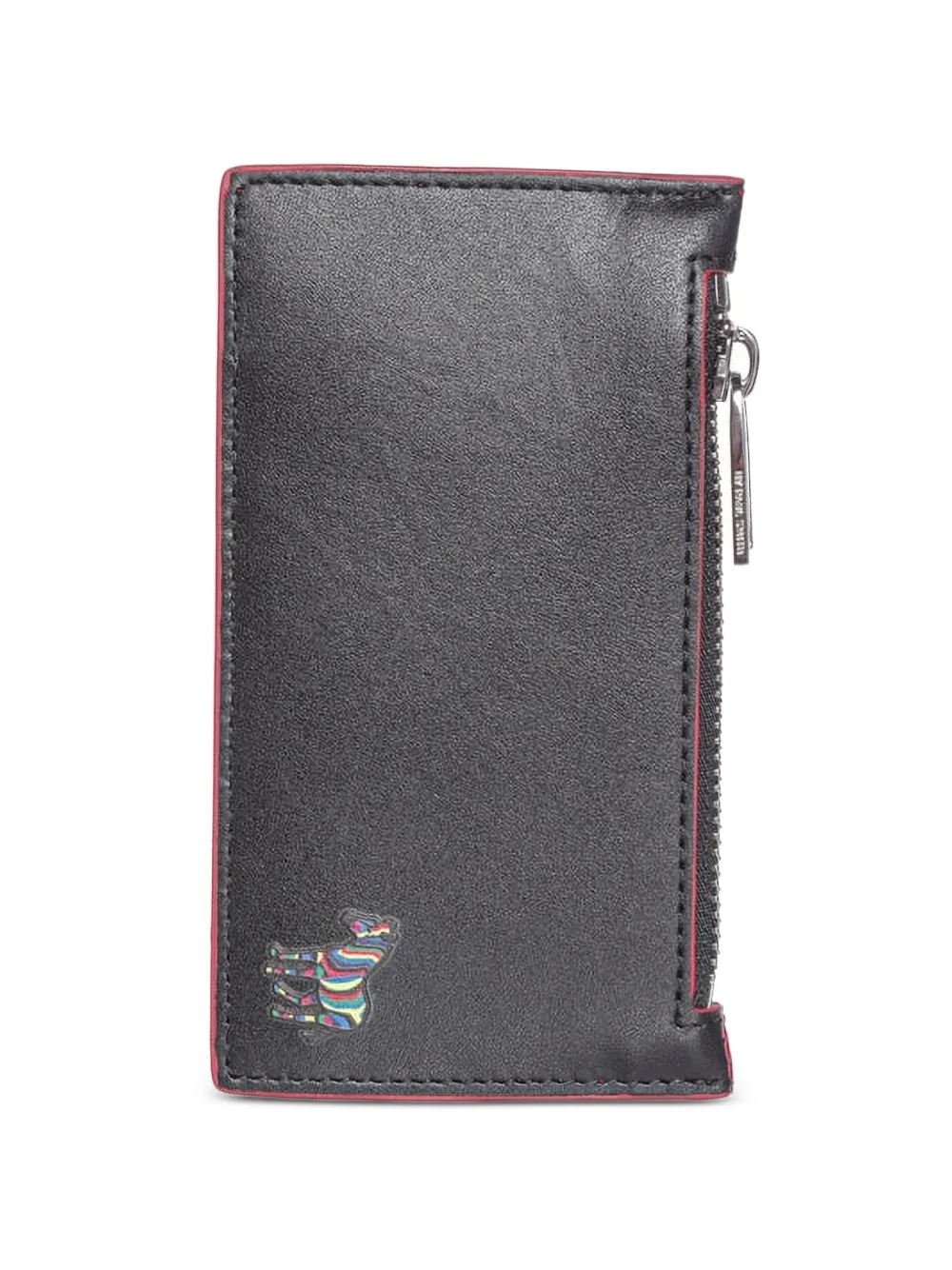 Paul Smith Zebra-motif card holder - Nero