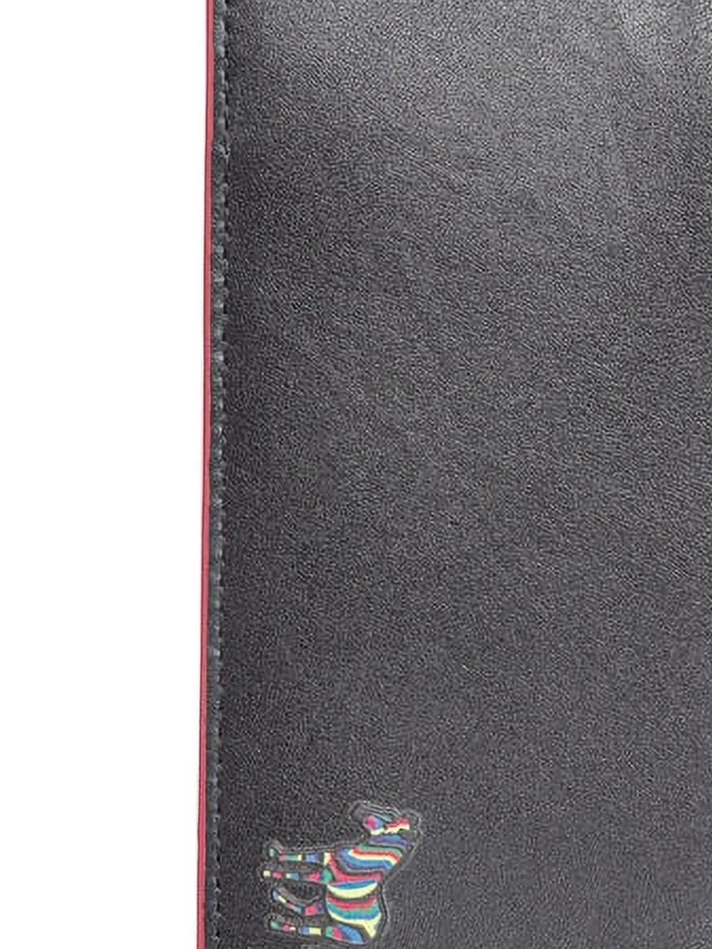 Paul Smith Pasjeshouder met zebraprint Zwart