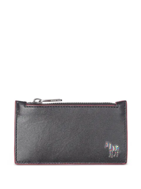 Paul Smith Zebra-motif card holder