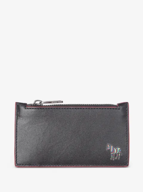 Paul Smith tarjetero con motivo Zebra
