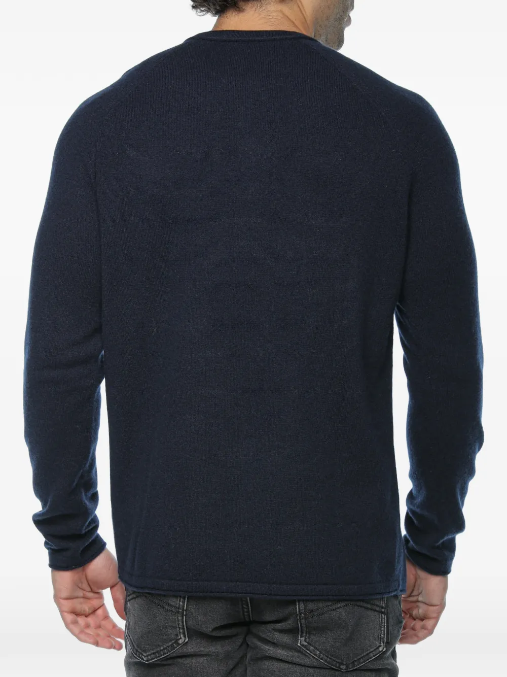 Drykorn Sweater met raglan mouwen Blauw