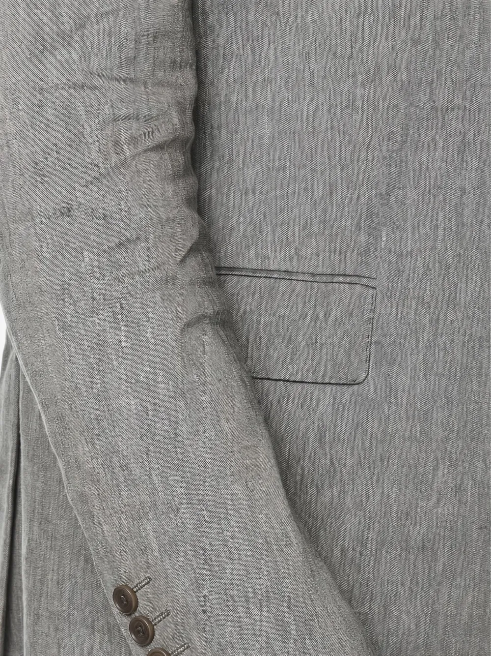 Drykorn Yames blazer met enkele rij knopen en gekerfde revers Grijs
